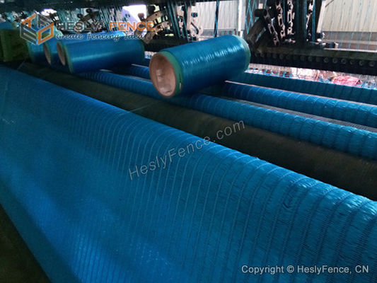 Tissu de clôture anti-vent bleu Ployest, écran de clôture anti-vent flexible, 600g/m2, mur de clôture anti-vent de Chine fournisseur