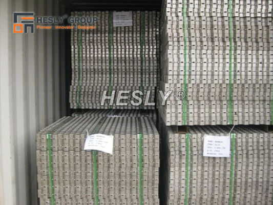 410S Hex Metal Mesh pour revêtement réfractaire, trou hexagonal de 48 mm, 3'X3', FABRICANT CHINOIS fournisseur