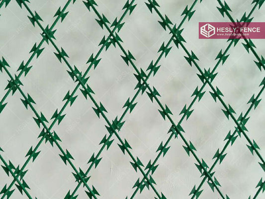 Lame 30mm Maille Diamant 75X150mm Clôture Rasoir| Fournisseur de Clôture Rasoir Chine fournisseur