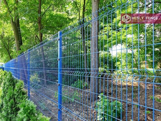 La clôture en treillis soudés en 3D, en poudre, haute de 1,8 m, Chine fournisseur