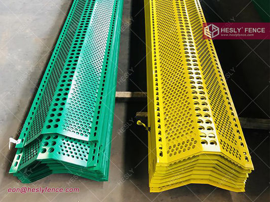 7.5M Hauteur X 4.5m Largeur Mur de Clôture Pare-Vent en Acier (Fournisseur de Pare-Vent en Chine) fournisseur