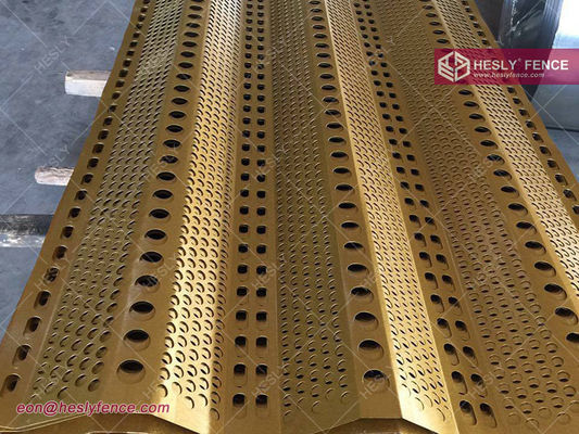 7.5M Hauteur X 4.5m Largeur Mur de Clôture Pare-Vent en Acier (Fournisseur de Pare-Vent en Chine) fournisseur