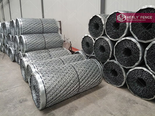 2.2mX6.0m Grillage soudé de rasoir 3"X6" ouverture en losange | Fournisseur chinois de clôtures de rasoir fournisseur