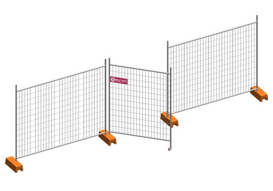Panneaux de clôture temporaire HESLY | 2.1X2.4m | Revêtement galvanisé de 42 µm | Ventes d'usine de clôtures en Chine fournisseur