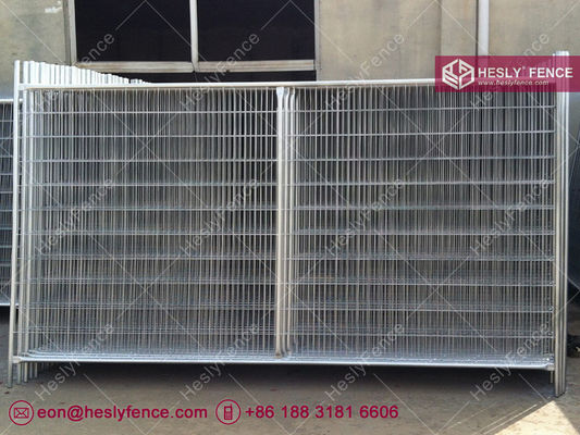 HESLY Clôtures Temporaires | Barrière de Scène en Aluminium | Barrière de Contrôle de Foule | Barricade Piétonne fournisseur