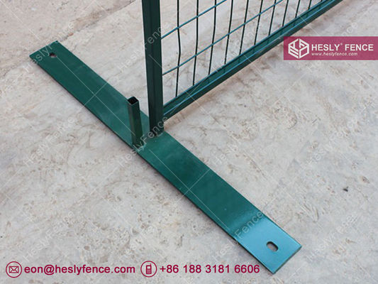 6 pi X 9,5 pi Grillage Mobile Temporaire Vert | Usine de Grillage Mobile Temporaire de Chine fournisseur