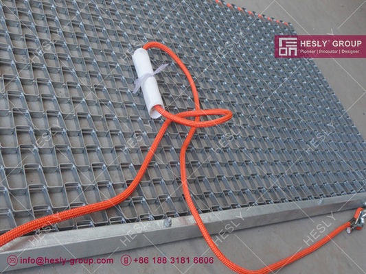 Tapis de traction flexible en acier 3'X8' | Ventes d'usine de tapis de traction HESLY Chine fournisseur