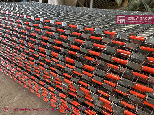 Tapis de traction en acier galvanisé 4'x4' pour aire de jeux | Ventes d'usine HESLY Chine fournisseur