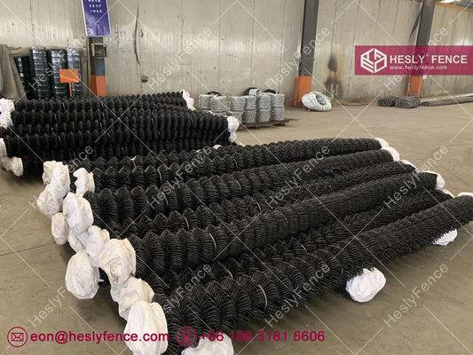 Grillage en vinyle noir | Maille de 60x60mm | Fil de 4.0mm - Hesly Fence, Chine fournisseur