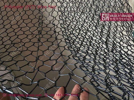 Filet tissé pour pisciculture en polyester | Système de cage d'aquaculture HESLY | 2.5mmX45x50mm fournisseur