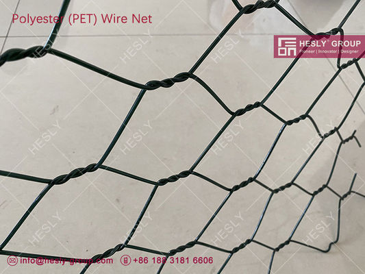 Système de filet d'aquaculture en haute mer. Réseau tissé hexagonal en PET. fournisseur