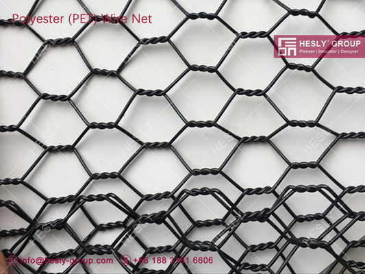 Système de filet d'aquaculture en haute mer. Réseau tissé hexagonal en PET. fournisseur