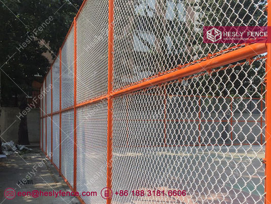 Grillage en vinyle Hesly China | Maille losange 50x50mm | Bord noué | Vente d'usine fournisseur