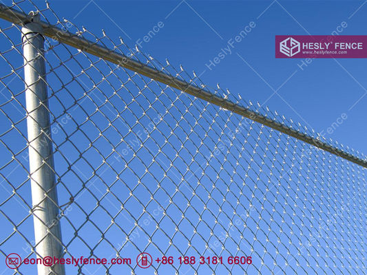 HESLY Grillage de chaîne | Maille de 55x55mm | Fil galvanisé de 4,5mm - Hesly Fence, Chine fournisseur