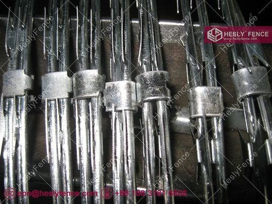 BTO-16 enduit à chaud galvanisé Concertina Razor Wire Coil O.D. 1100 mm, HeslyFence, Chine fournisseur