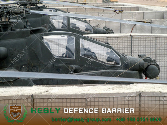 Barrière de gabions militaire défensive avec tissu géotextile gris (fabricant/usine) fournisseur